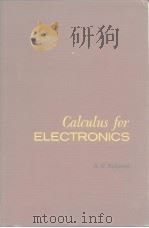 Calculus for ELECTRONICS     PDF电子版封面     
