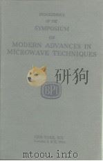 PROCEEDINGS OF THE SYMPOSIUM ON MODERN ADVNCES IN MICROWAVE TECHNIQUES     PDF电子版封面     