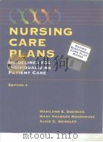 NURSING CARE PLANS GUIDELNES FOR INDIVIDUALIZING PATIEN CARE     PDF电子版封面  0803601581   