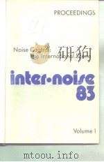 Noise Control:The lnternational Scene （Volume 1、2）     PDF电子版封面     