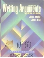 Writing  Arguments  A Rhetoric with Readings  Brief  Edition     PDF电子版封面     