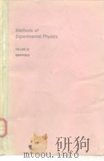 Methods of Experimental Physics VOL.20     PDF电子版封面     