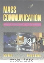 MASS COMMUNICATION PRODUCERS AND CONSUMERS     PDF电子版封面     