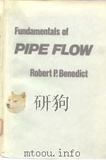FUNDAMENTALS OF PIPE FLOW     PDF电子版封面     