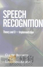 SpeechRecognition Theory and C++ Implementation     PDF电子版封面     