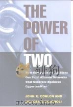 The Power of Two How Companies of All Sizes Can Build Alliance Networks That Generate Business Oppor     PDF电子版封面     