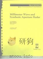 Millimeter Wave and Synthetic Aperture Radar（ PDF版）