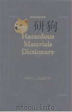 Hazardors Materials Dictionary     PDF电子版封面  1566761603   