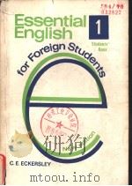 Essential English Students' Book  1     PDF电子版封面     