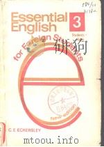 Essential English Students' Book  3     PDF电子版封面     
