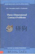 Three-Dimensional Contact Problems     PDF电子版封面     