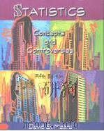 Statistics:Concepts and controversies     PDF电子版封面    David S.Moore 