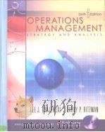 Operations management:strategy and analysis  （Sixth edition）     PDF电子版封面  0201615452  Lee J.Krajewski  Larry P.Ritzm 