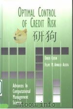 Optimal Control of Credit Risk（ PDF版）