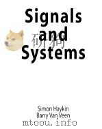Signals and Systems     PDF电子版封面  9971512394   