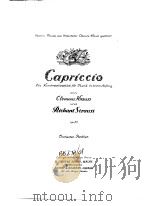 Richard Strauss·Capriccio     PDF电子版封面     