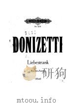 DONIZETTI  Liebestrank（ PDF版）