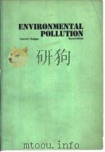 ENVIRONMENTAL POLLUTION     PDF电子版封面     