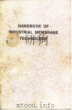 Handbook of industrial membrane technology.1990.（ PDF版）