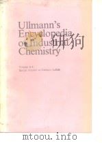 Ullmann's encyclopedia of industrial chemistry;v.A4.1985.     PDF电子版封面     