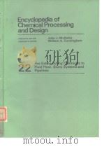 Encyclopedia of Chemical Processing and Design V.22.1985.     PDF电子版封面     