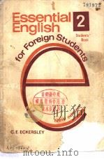 Essential English for Foreign Students BOOK TWO（ PDF版）