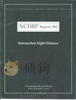 NCHRP Report383 Intersection Sight Distance     PDF电子版封面     