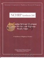 NCHRP Synthesis 268  Relationship Between Pavement Surface Texture and Highway Traffic Noise（ PDF版）
