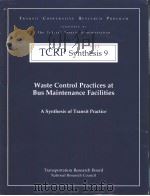 TCRP Synthesis 9  Waste Control Practices at Bus Maintenance Facilities     PDF电子版封面     