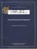 TCRP Synthesis 20  Transit-Focused Development     PDF电子版封面     