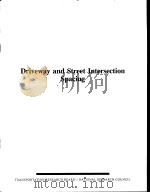 Driveway and Street Intersection Spacing（ PDF版）