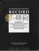 Intelligent Transportation Systems Advanced Traveler Information Systems and Safety Research（ PDF版）