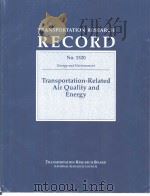 No.1520 Transportation-Related Air Quality and Energy（ PDF版）