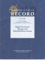 No.1525 Rigid Pavement Design and Rehabilitation Issues（ PDF版）