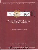NCHRP Synthesis246 Outsourcing of State Highway Facilities and Services     PDF电子版封面     
