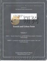 TCRP Report16  Transit and Urban Form Volume1     PDF电子版封面     