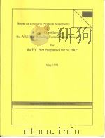 Briefs of Research Problem Statements  Considered by the AASHTO Standing Committee on Research for t     PDF电子版封面     