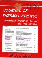 JOURNAL OF THERMAL SCIENCE     PDF电子版封面     