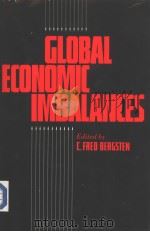 GLOBAL ECONOMIC IMBALANCES     PDF电子版封面  0881320382  C.Fred Bergsten 