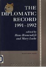 THE DIPLOMATIC RECORD 1991-1992（ PDF版）