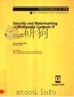 Security and Watermarking of Multimedia Contents IV     PDF电子版封面     