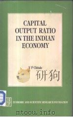 CAPITAL OUTPUT RATIO IN THE INDIAN ECONOMY     PDF电子版封面  8170270995  V P Chitale 
