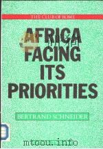AFRICA FACING ITS PRIORITIES     PDF电子版封面     