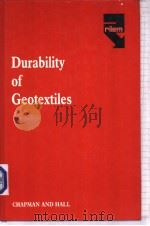 Durability of Geotextiles     PDF电子版封面     