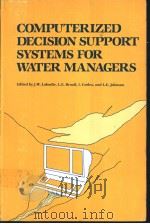 COMPUTERIZED DECISION SUPPORT SYSTEMS FOR WATER MANAGERS（ PDF版）