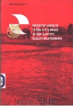 DISSOLVED LOADS OF RIVERS AND SURFACE WATER QUANTITY/QUALITY RELATIONSHIPS     PDF电子版封面     