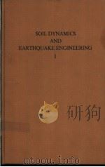 SOIL DYNAMICS AND ERTHQUAKE ENGINEERING1-2     PDF电子版封面  9061912555   