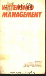 WATERSHED MANAGEMENT（ PDF版）