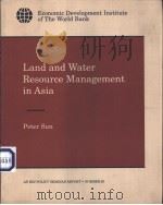 Land and Water Resource Management in Asia     PDF电子版封面  0821313398   