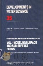 DEVELOPMENTS IN WATER SCIENCE35     PDF电子版封面  1853120065   